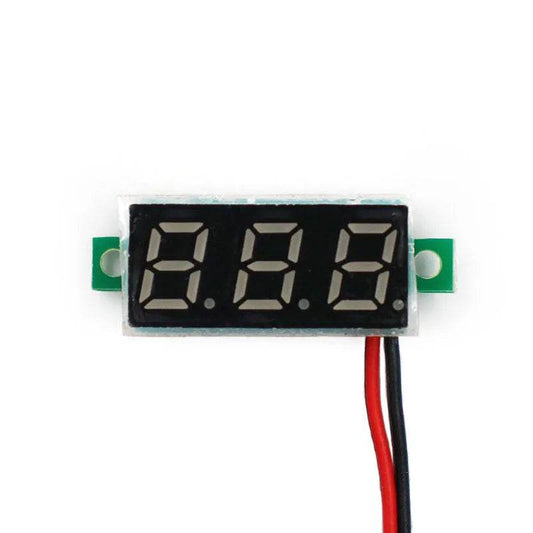 0.28 Ultra-small DC Voltmeter Digital LED Display Adjustable - Velora