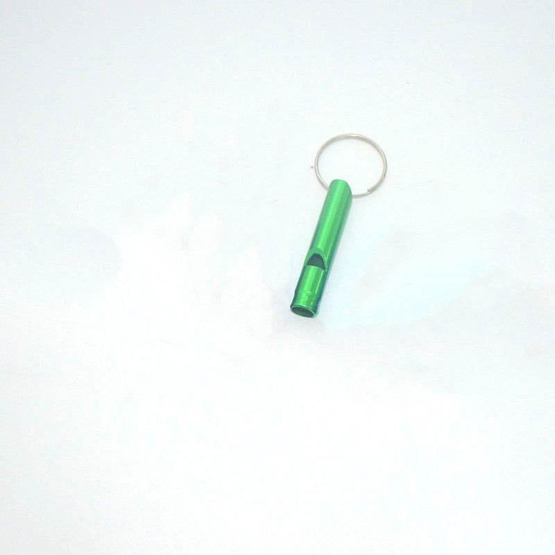 Outdoor Portable And Simple Aluminum Alloy Rescuing Whistle - Velora