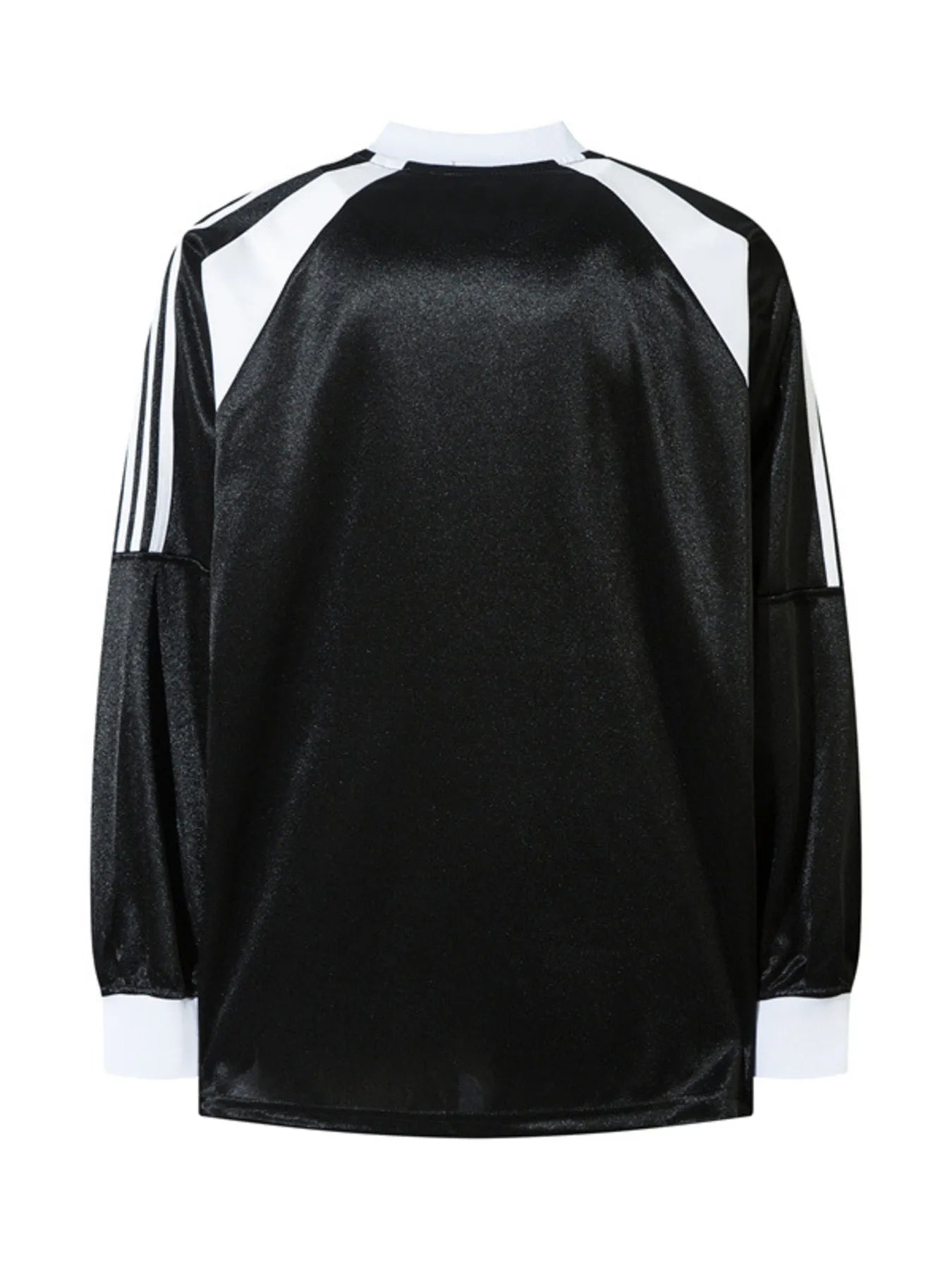 Men's Letter Striped Long Sleeve T-Shirt - Velora