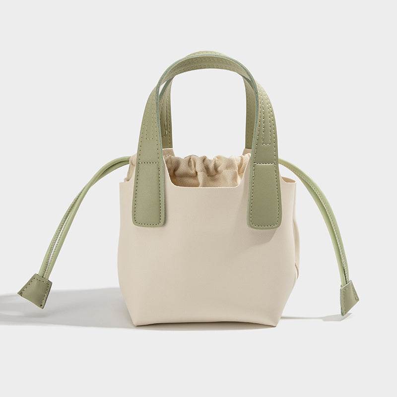 Trendy Luxury Light Luxury Niche Basket Bucket Bag - Velora