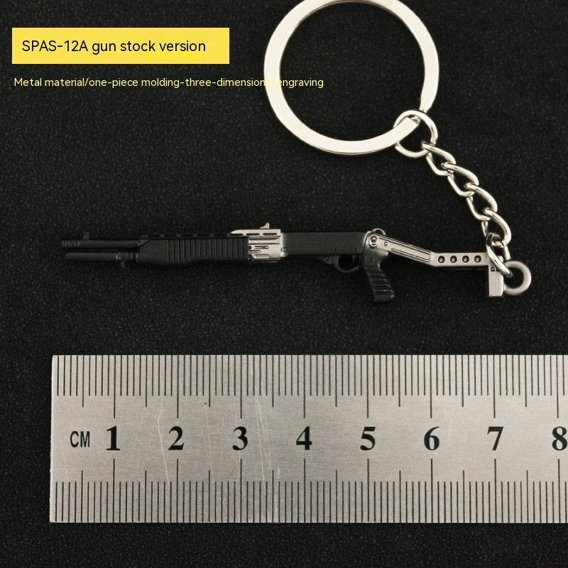 Gun Metal Toys Keychain - Velora