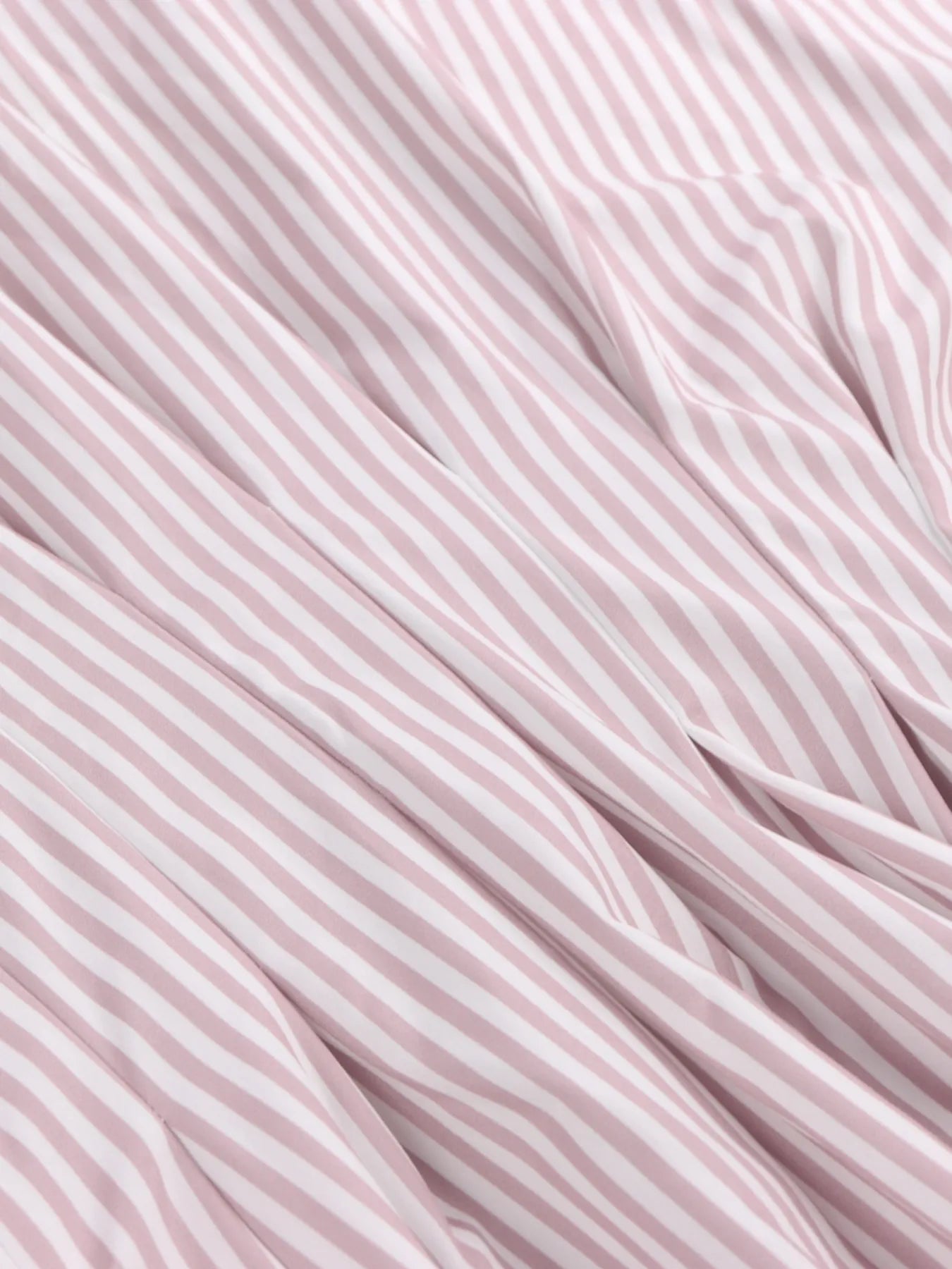 Striped Short Sleeve Button-Up Shirt - Velora