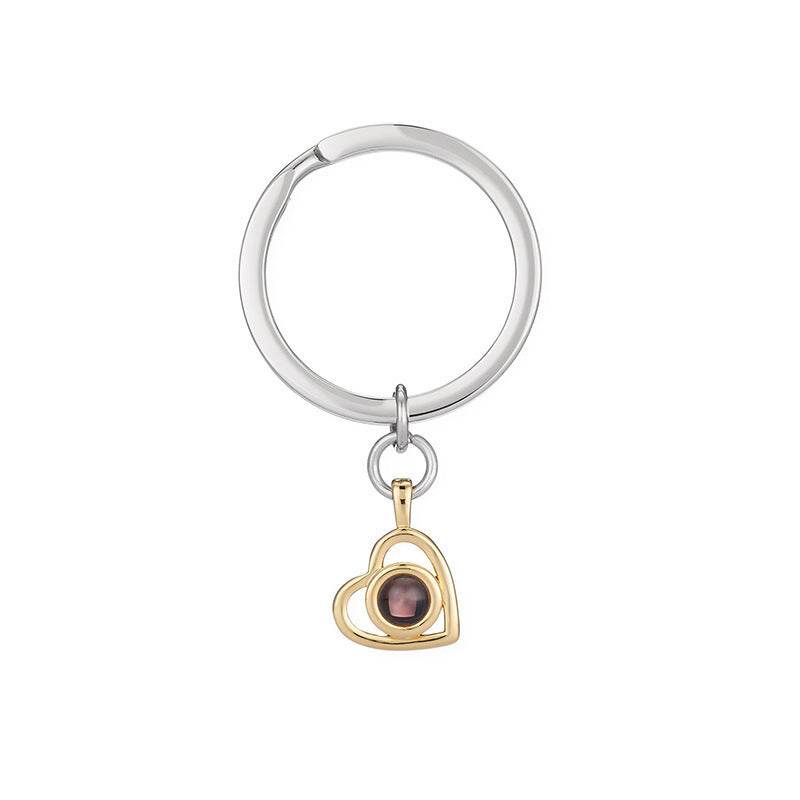 100 Languages I Love You Necklace Nano Projection Customized Color Pictures Photo Love Europe And America - Velora
