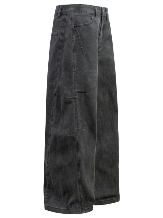 Men's Vintage Curved Cargo Jeans - Velora