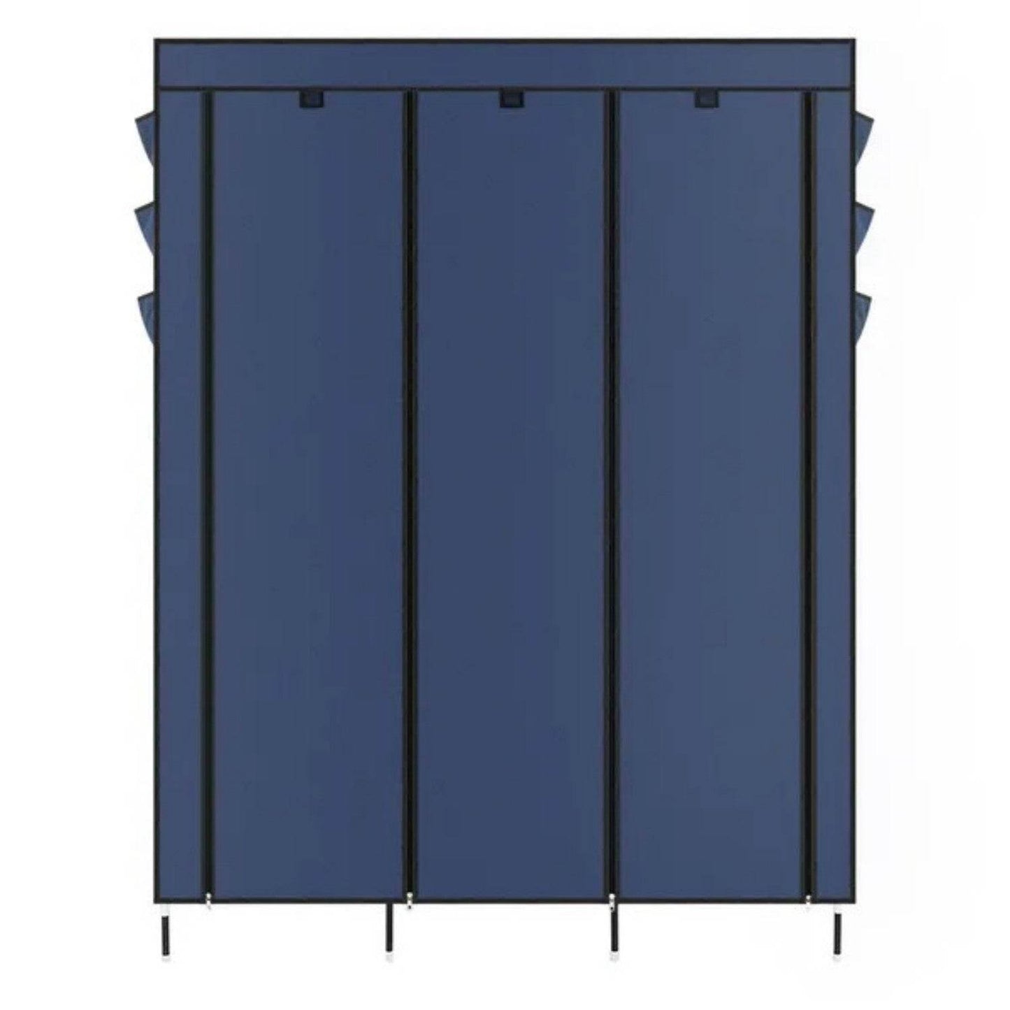 69 Wardrobe Portable Closet Storage Organizer Clothes Non-woven Fabric Wardrobe - Velora