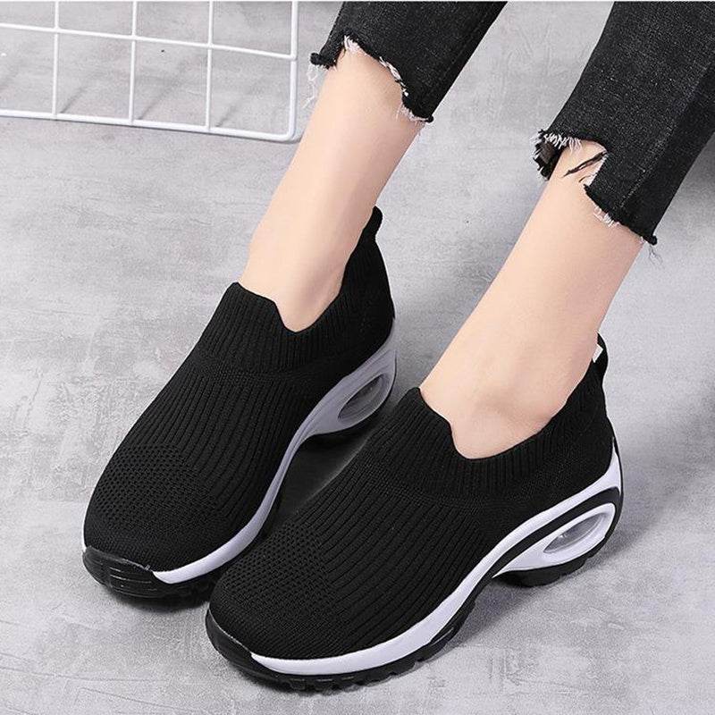 Sneakers Women Air Cushion Mesh Breathable Running Sports Shoes - Velora
