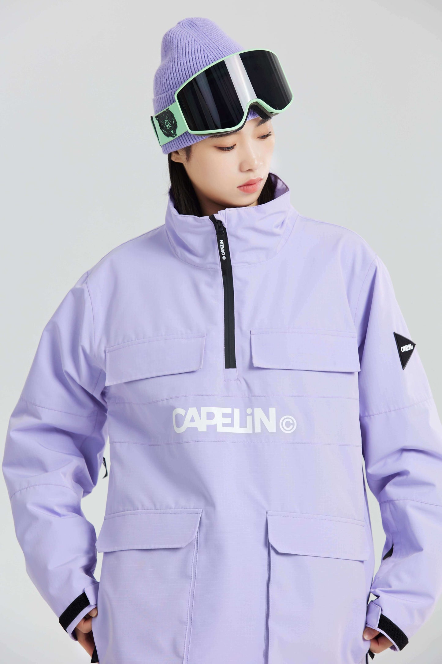 Yenna Women's Pullover Snowboard Jacket - Velora