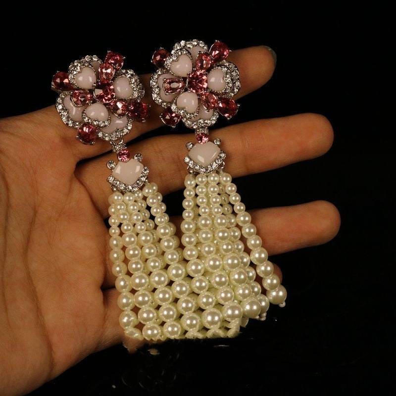 Exquisite Elegant Elegant All-match Flower Necklace Suit - Velora