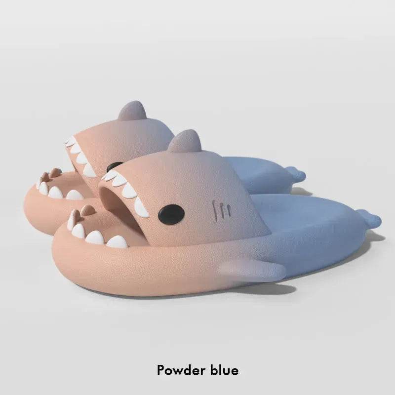 Flip flop Shark Slides Slippers Men's Home Bathroom Non-slip Slippers - Velora