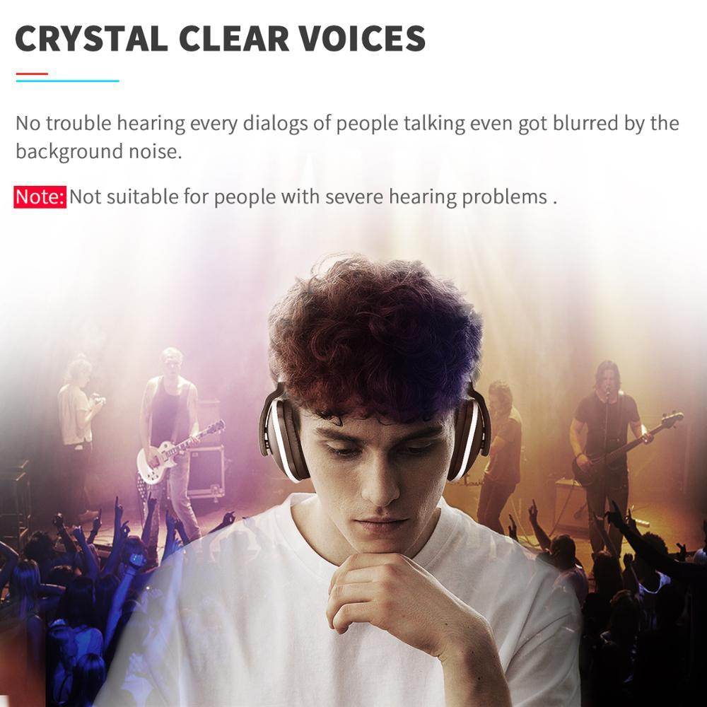 TV Wireless Headphones On-ear Bass Headphones - Velora