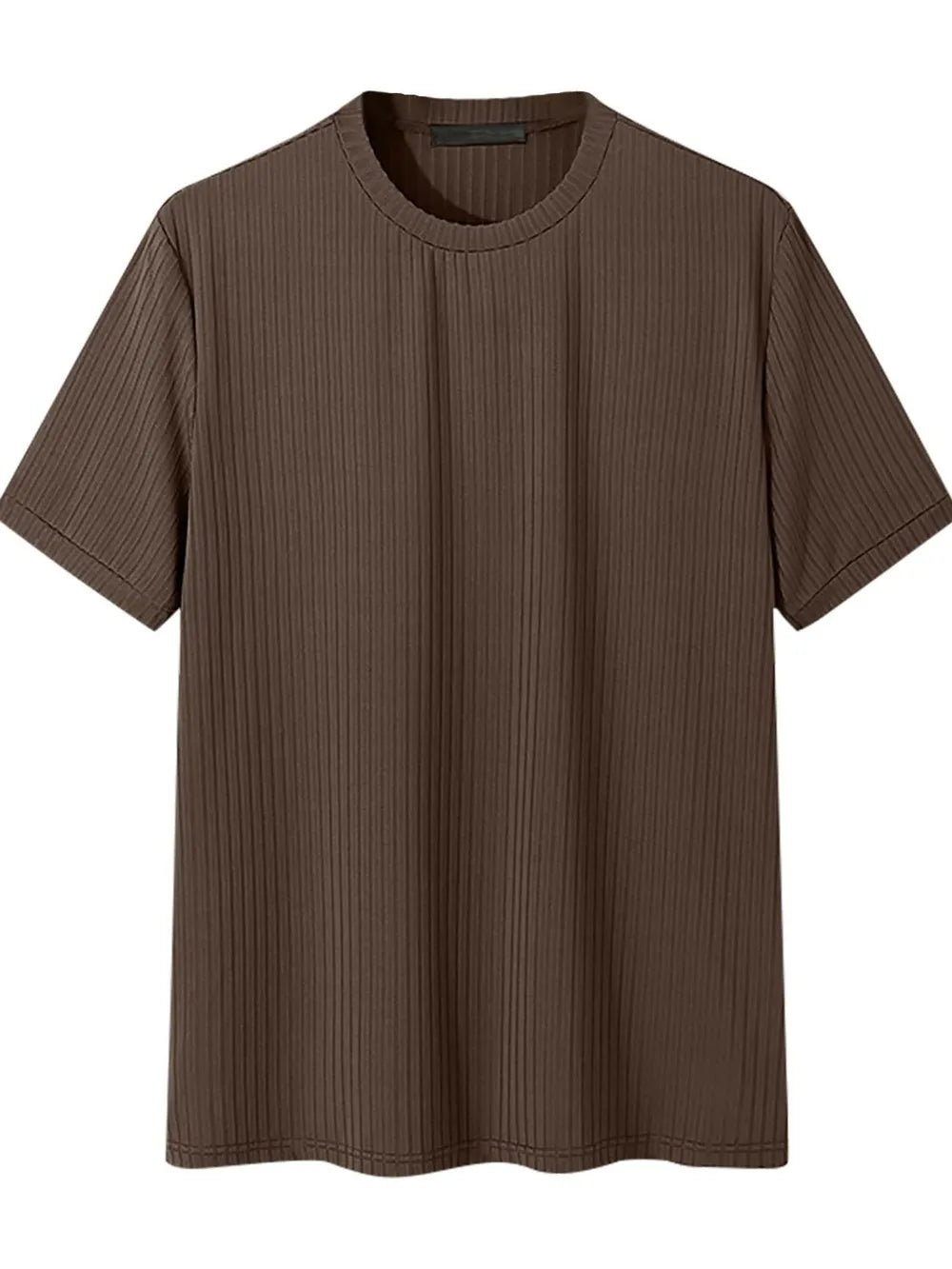 Men's Full Size Round Neck Short Sleeve T-Shirt Plus Size - Velora