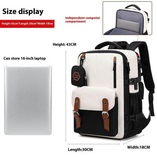 Large Capacity Schoolbag Travel Campus - Velora