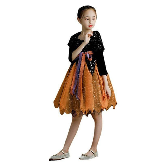 Halloween Children's Clothing Girls' Dress - Velora