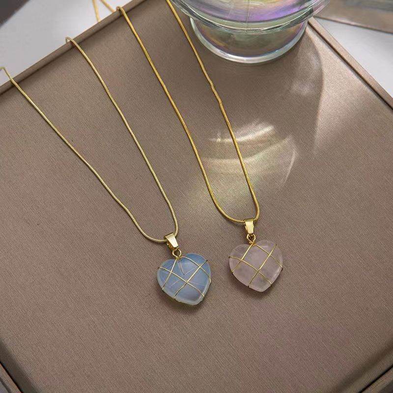 Fashion Moonstone Necklace For Cartoon Princess Love Girl Necklace Novelty Jewelry - Velora