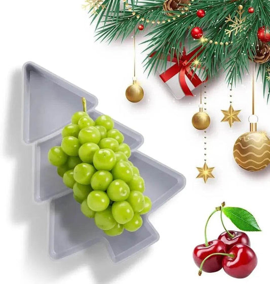 Creative Christmas Tree Fruit Platter Tray - Velora