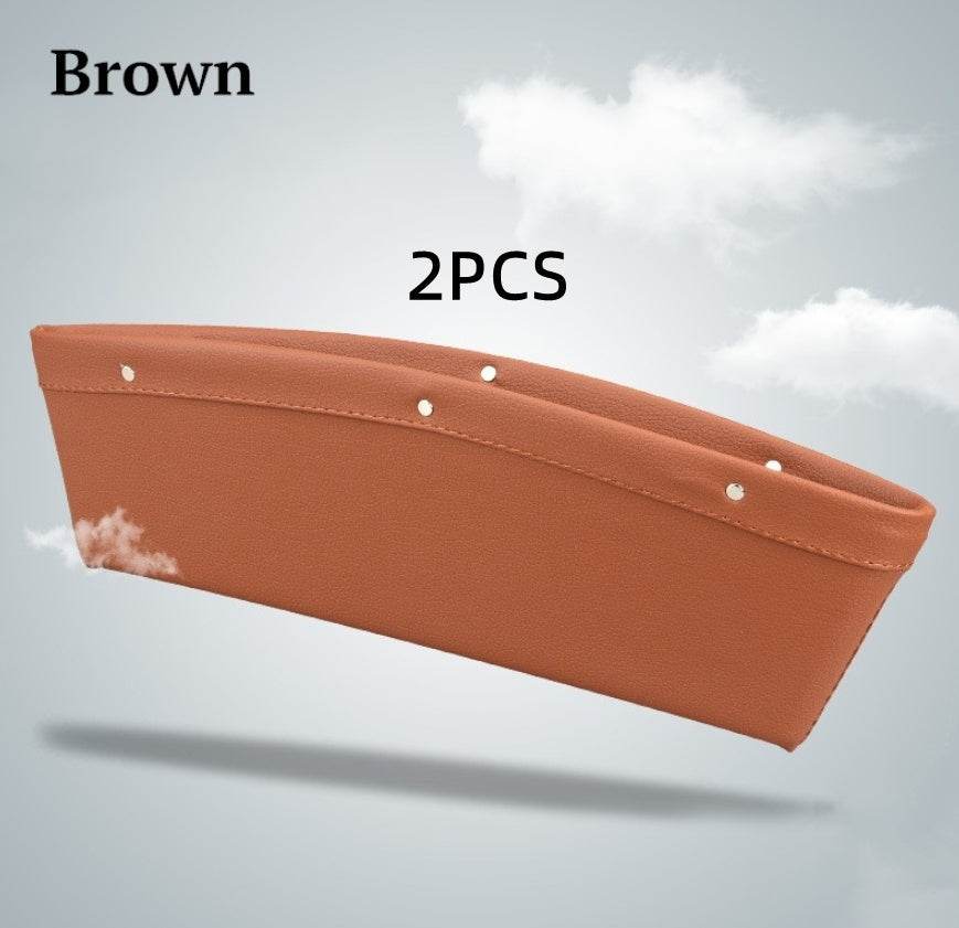 PU Leather car seat gap organizer Bag - Velora