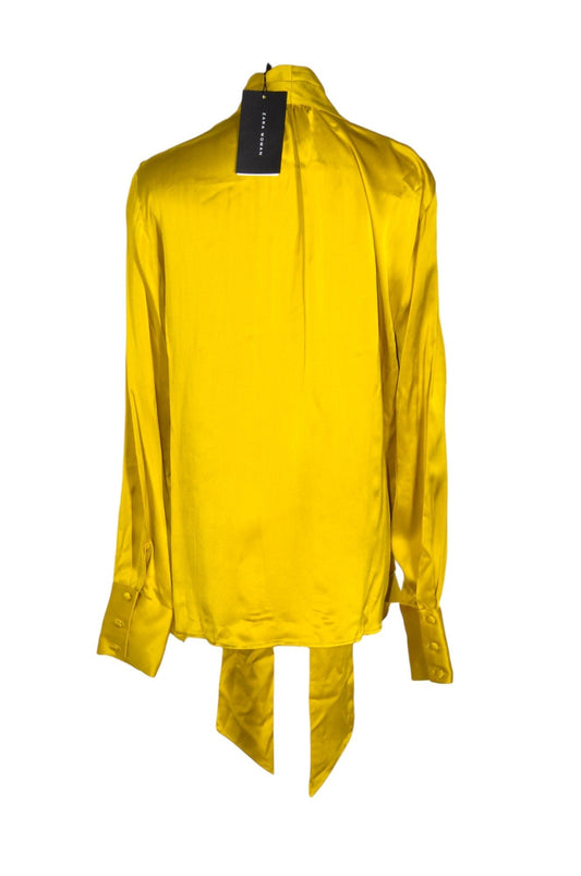 ZARA Women Blouses Regular fit in Yellow - M - Velora