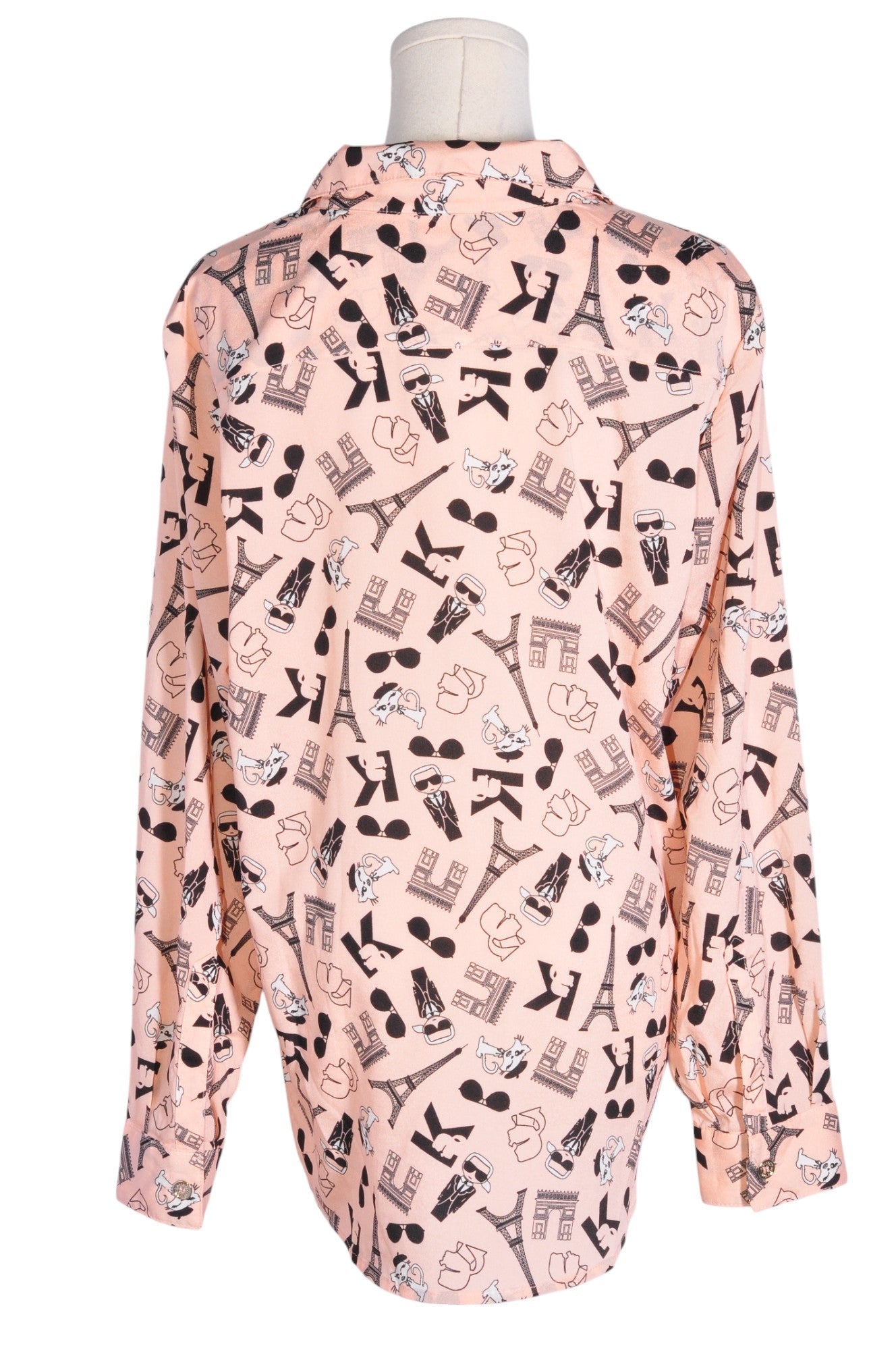 KARL LAGERFELD Women Blouses Regular fit in Pink - L - Velora