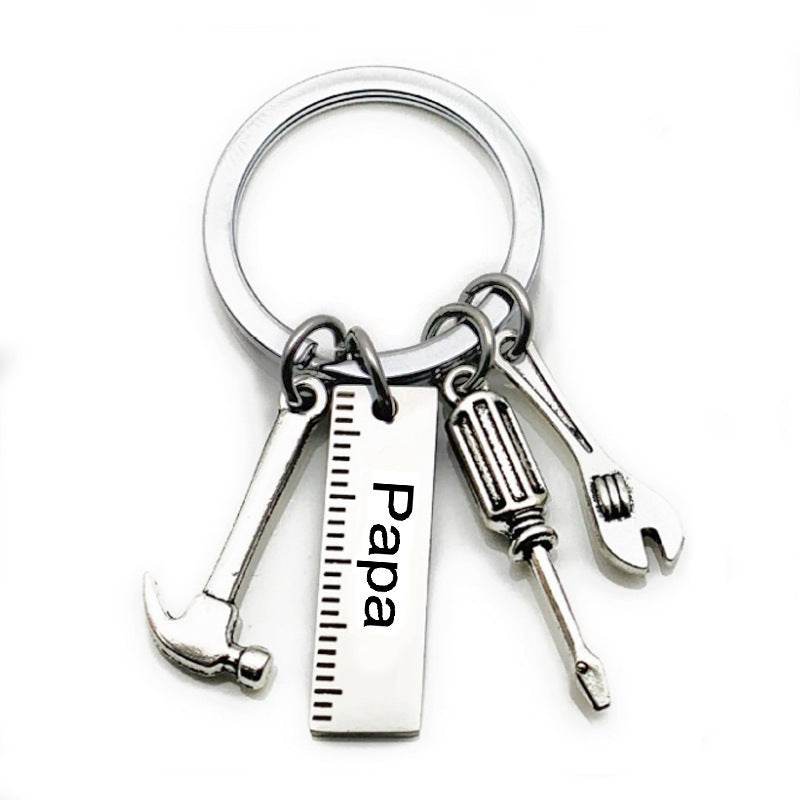 Hammer screwdriver pull keychain - Velora