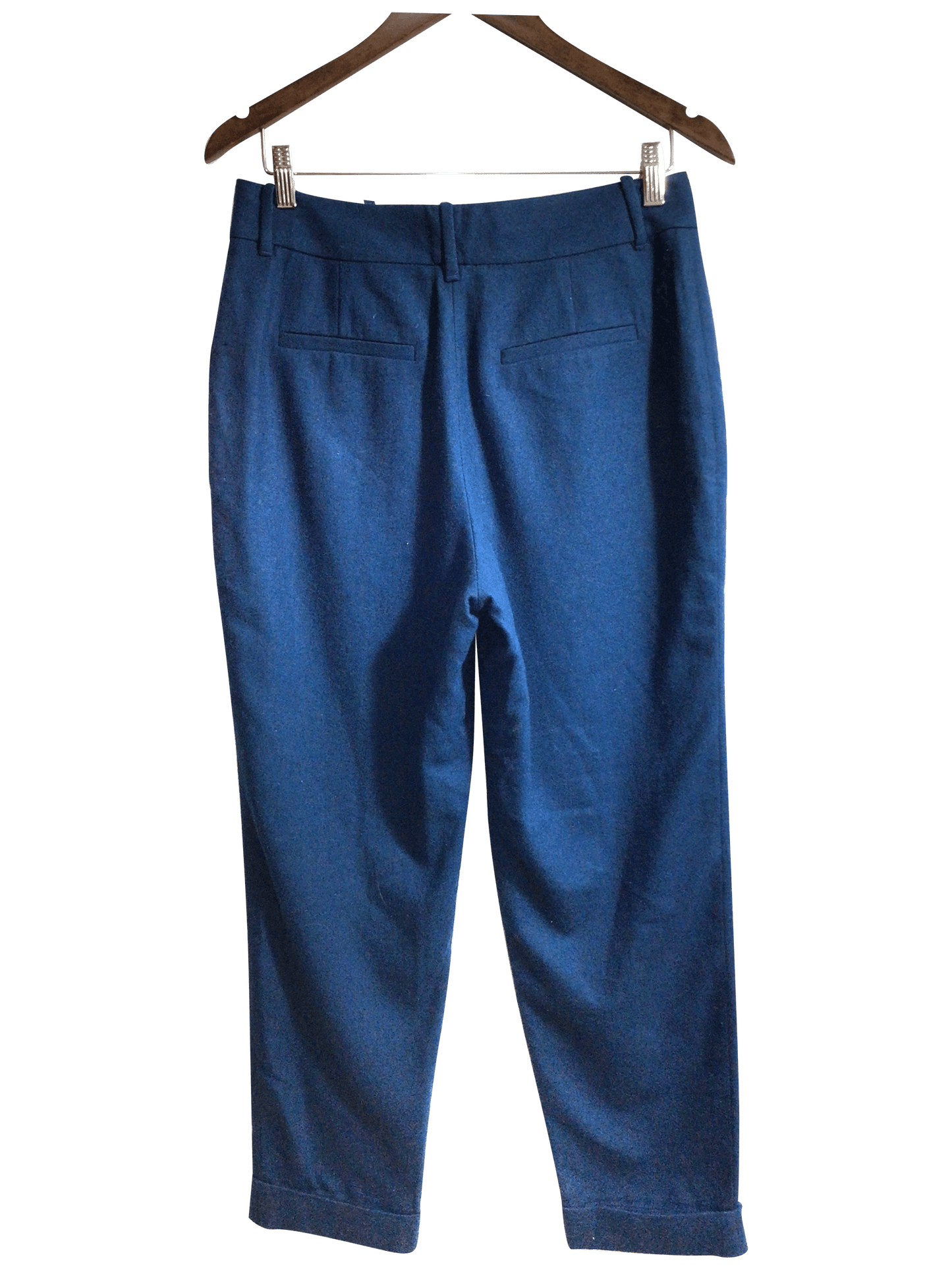 ICÔNE Women Work Pants Regular fit in Blue - 8 - Velora