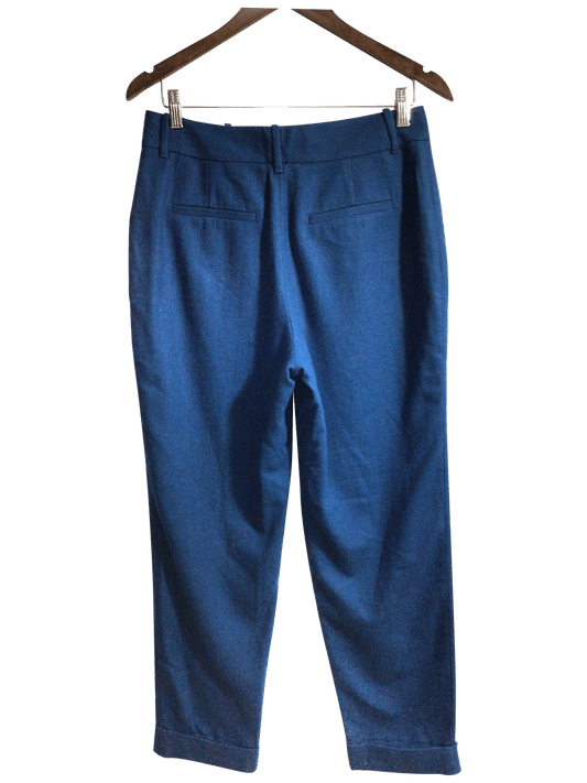 ICÔNE Women Work Pants Regular fit in Blue - 8 - Velora