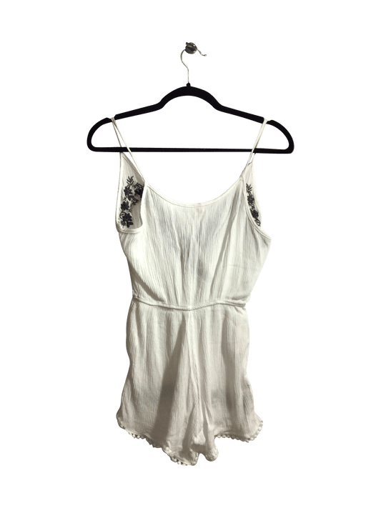 UNBRANDED Women Rompers Regular fit in White - XS - Velora
