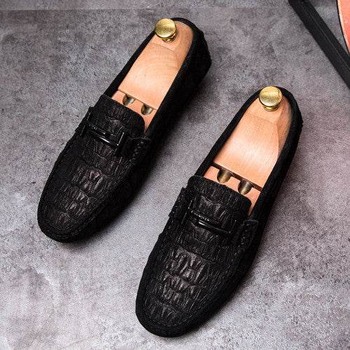 Casual Shoes Men's Peas Shoes Driving Low-Top Flat Shoes - Velora