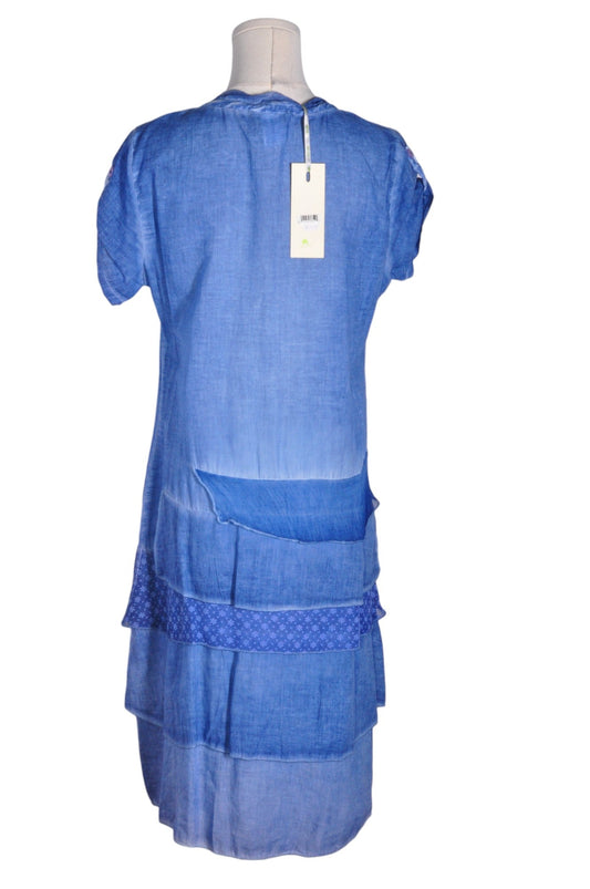 DOLCEZZA Women Drop Waist Dresses Regular fit in Blue - M - Velora