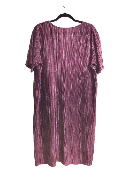 GEORGE Women Midi Dresses Regular fit in Purple - 2X - Velora