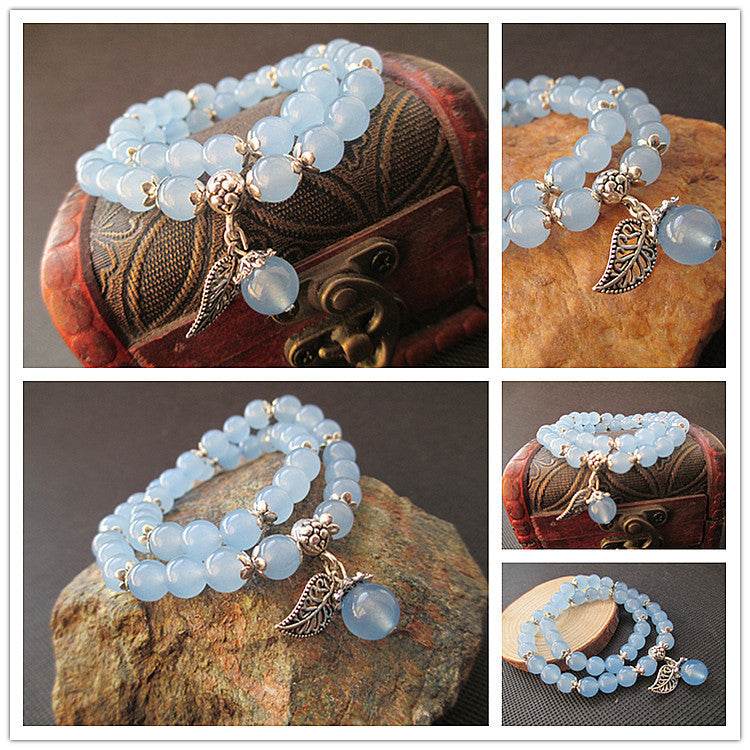 Blue Crystal Bracelets - Velora