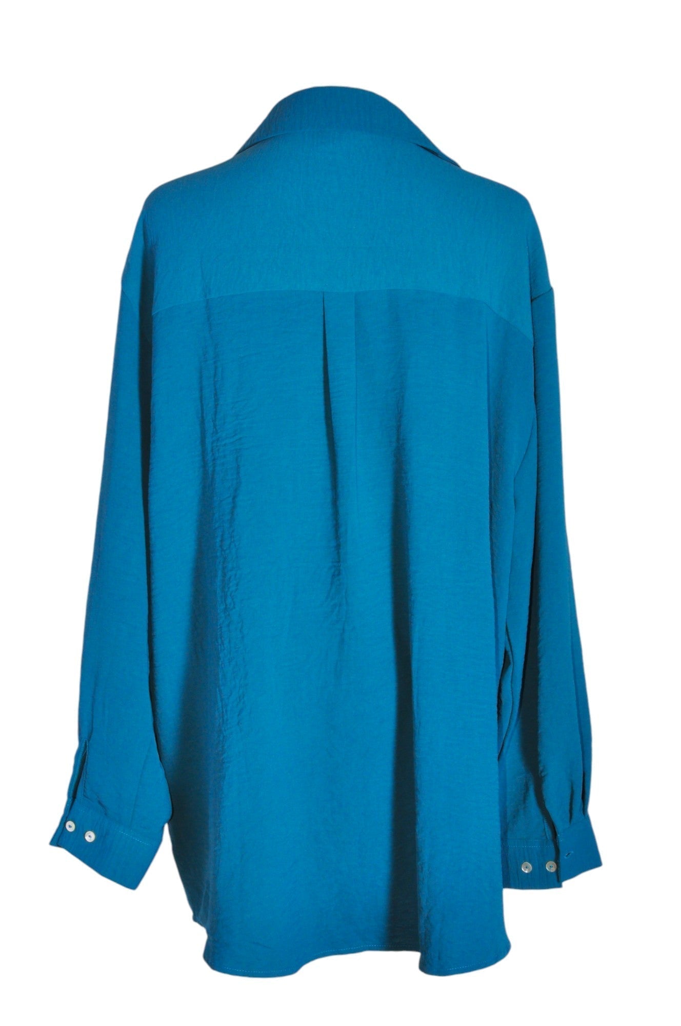 HAVER Women Button Down Tops Regular fit in Blue - XL - Velora