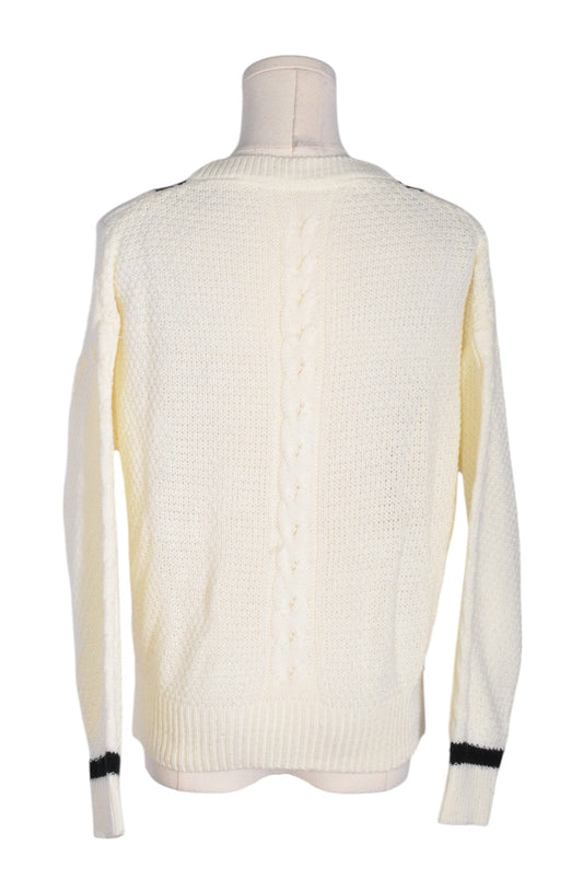 UNBRANDED Women Sweaters Regular fit in White - S - Velora