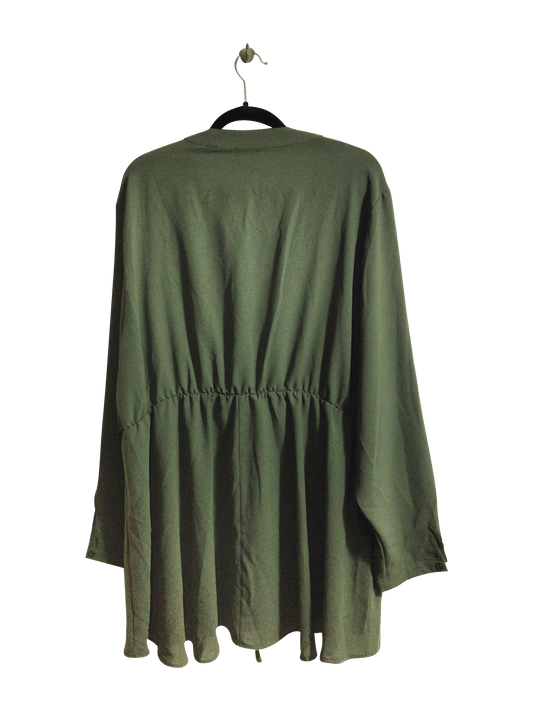 BLOOM CHIC Women Wrap Dresses Regular fit in Green - 26 - Velora