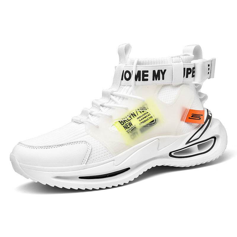 High-Top Male Youth Flying Socks Casual Shoes - Velora