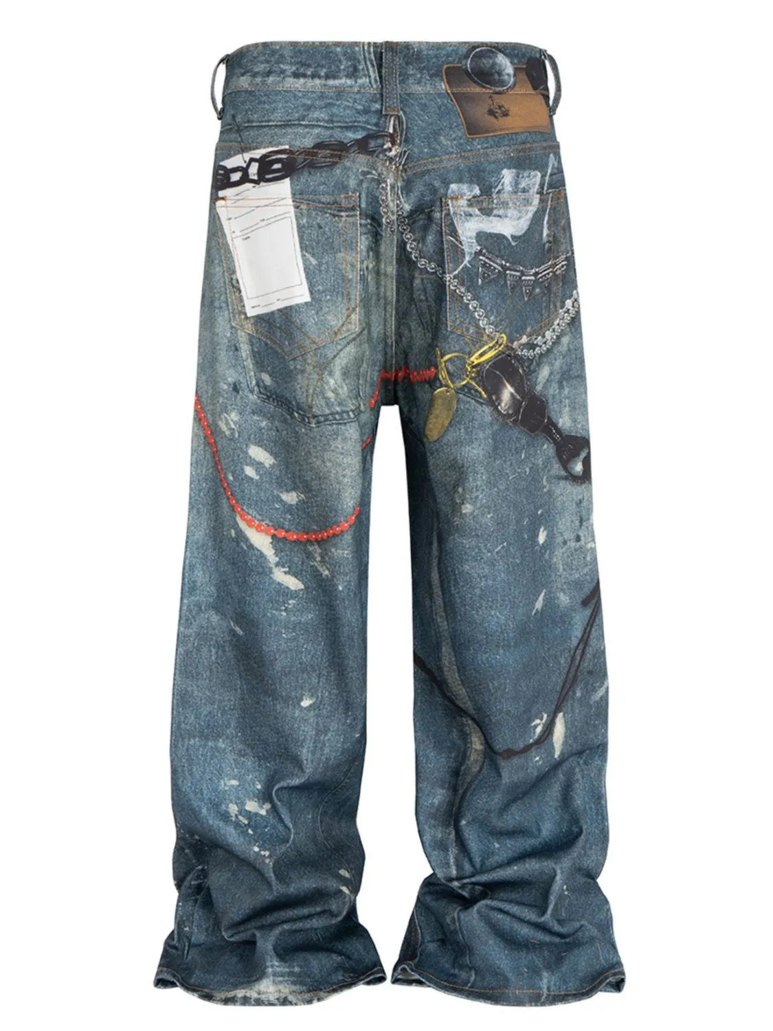 Men's Wide Leg Jeans - Velora