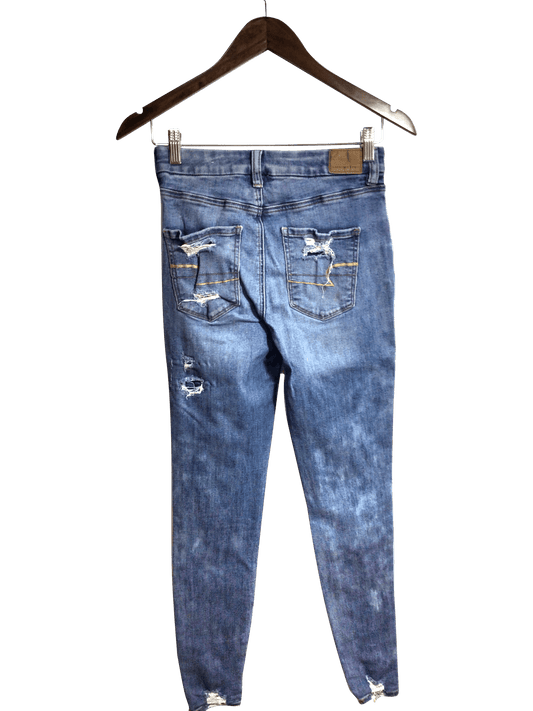 AMERICAN EAGLE Women Straight-Legged Jeans Regular fit in Blue - 2 - Velora