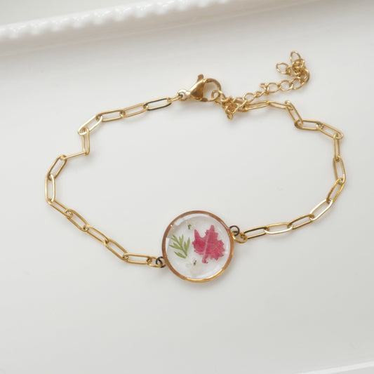 Bracelet Fôret boréale - rond - Velora