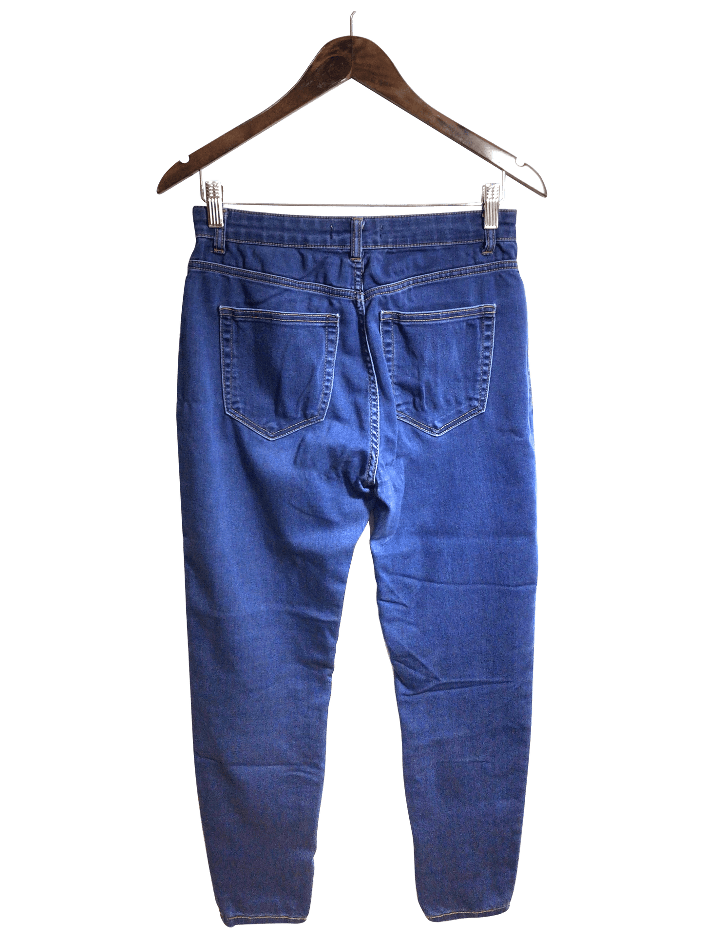 PULL & BEAR Women Straight-Legged Jeans Regular fit in Blue - 40 - Velora