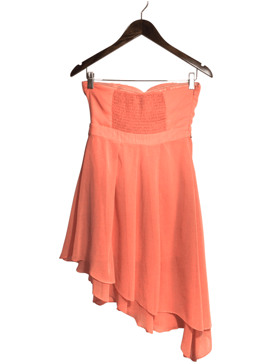 ECLIPSE Women High Low Dresses Regular fit in Orange - S - Velora