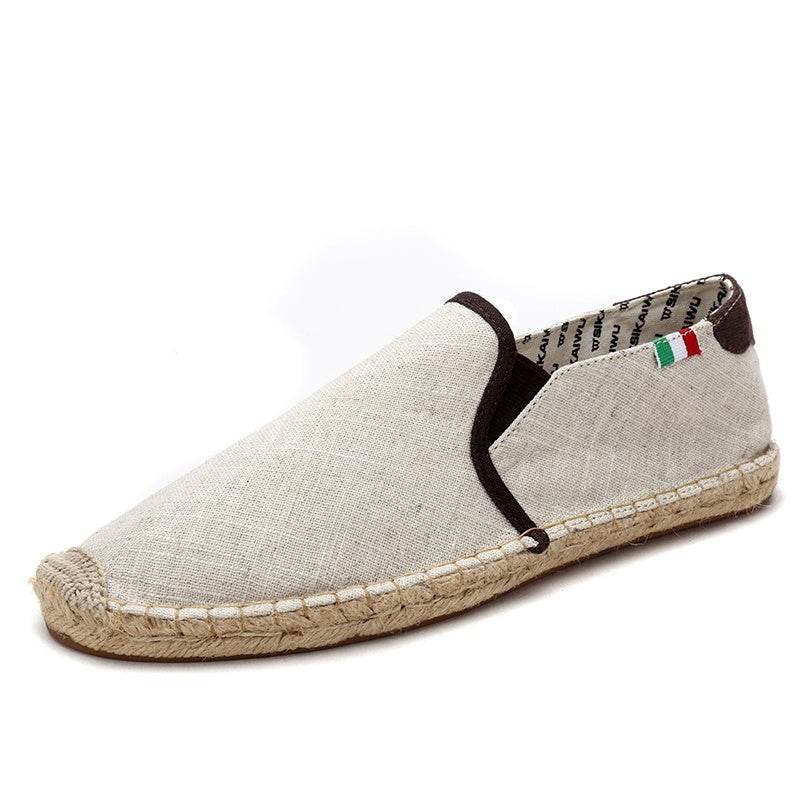 Men's straw canvas shoes - Velora