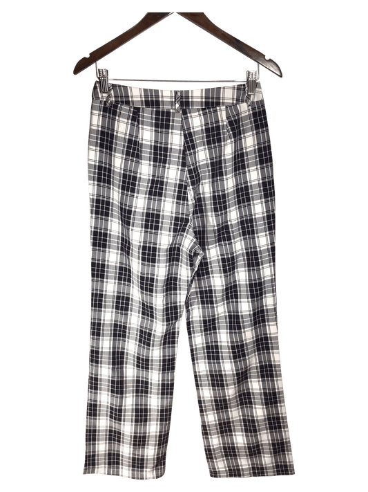 SHEIN Women Work Pants Regular fit in White - S - Velora