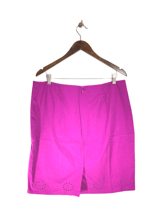 JONES & CO. Women Casual Skirts Regular fit in Purple - 16 - Velora