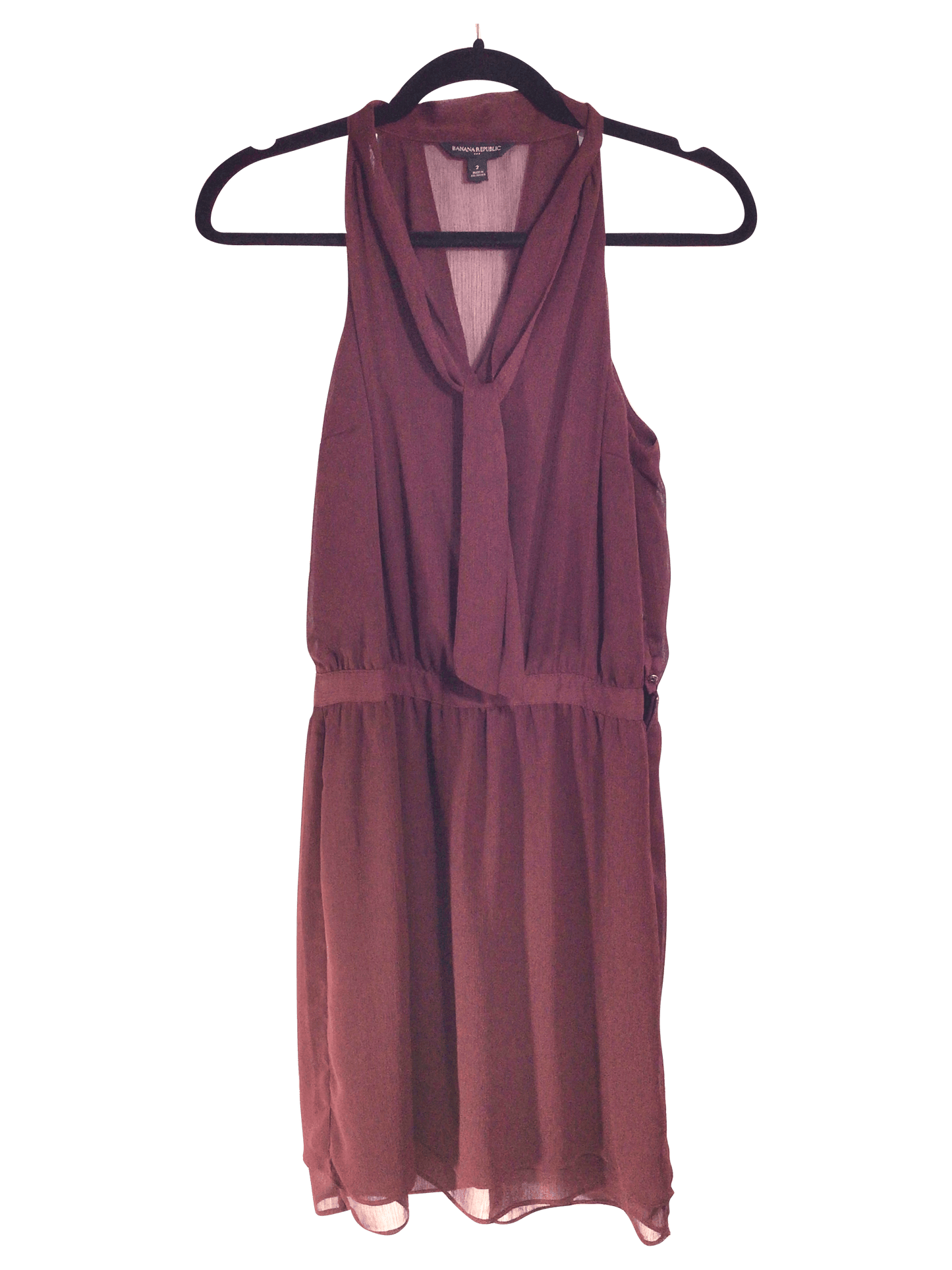 BANANA REPUBLIC Women Midi Dresses Regular fit in Red - 2 - Velora