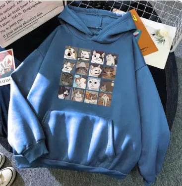 Women's Personalized Harajuku Sweatshirt Loose Plus Size - Velora