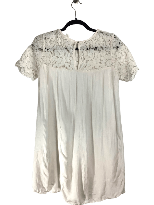 H&M Women Midi Dresses Regular fit in White - 4 - Velora