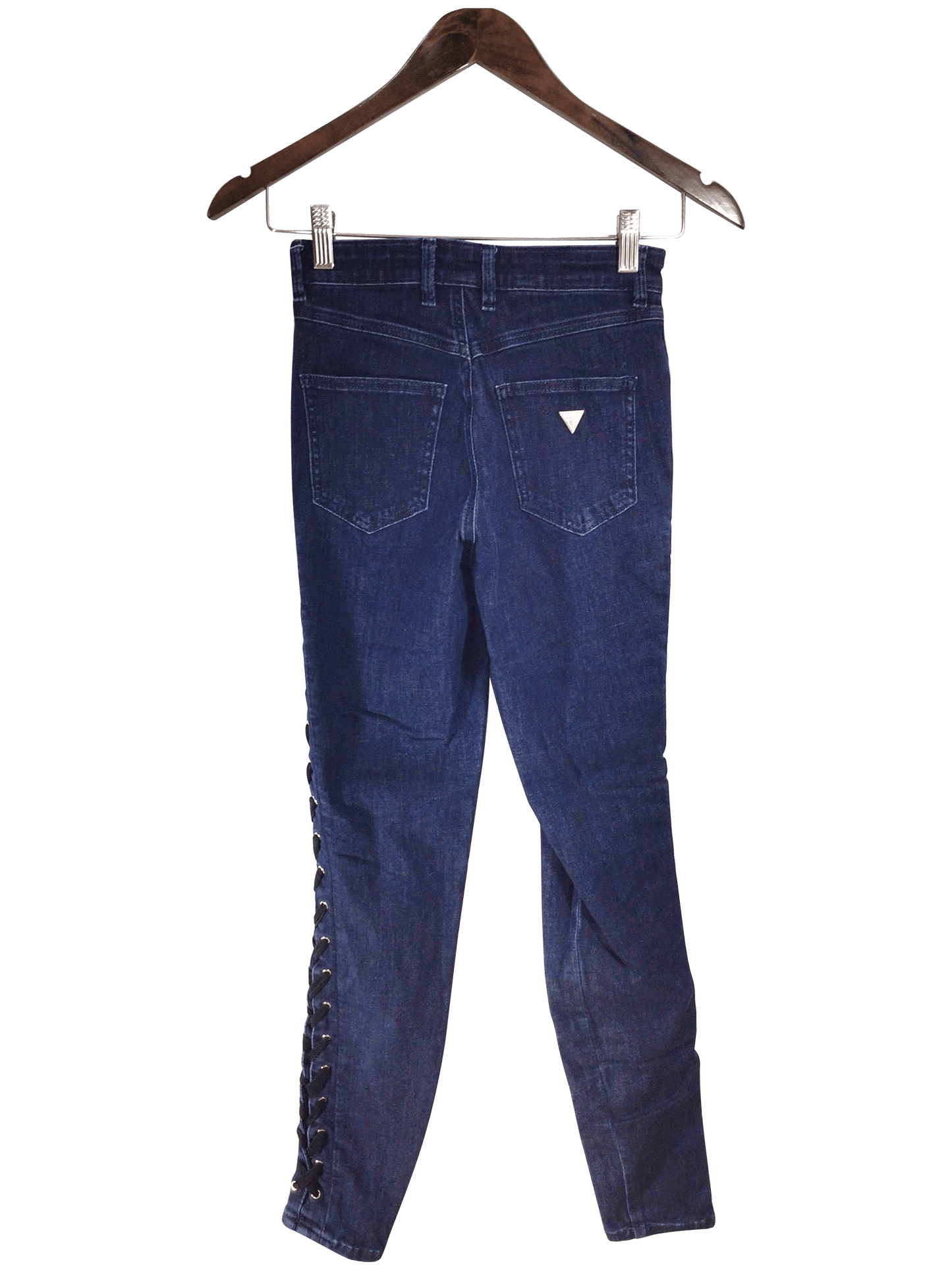 GUESS Women Straight-Legged Jeans Regular fit in Blue - XS - Velora