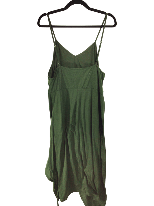 SHEIN Women Bodycon Dresses Regular fit in Green - 2XL - Velora