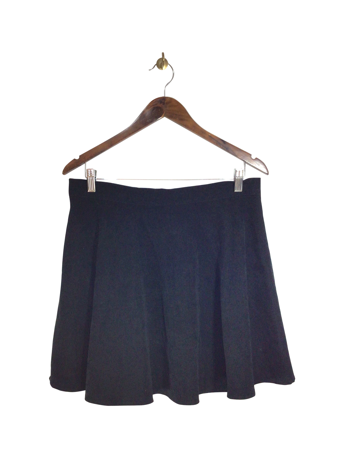 SHEIN Women Casual Skirts Regular fit in Black - XL - Velora