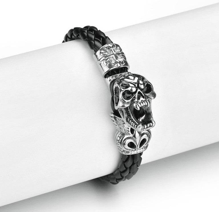Stainless Steel Skull Bracelets - Velora