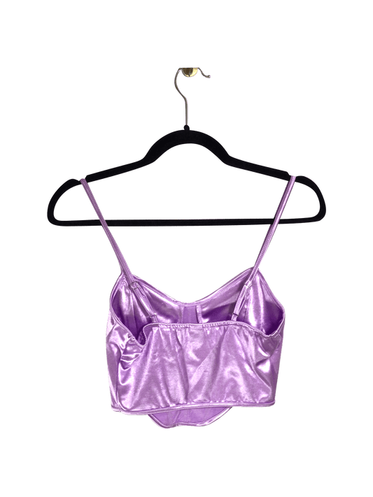 SHEIN Women Crop Tops Regular fit in Purple - XS - Velora
